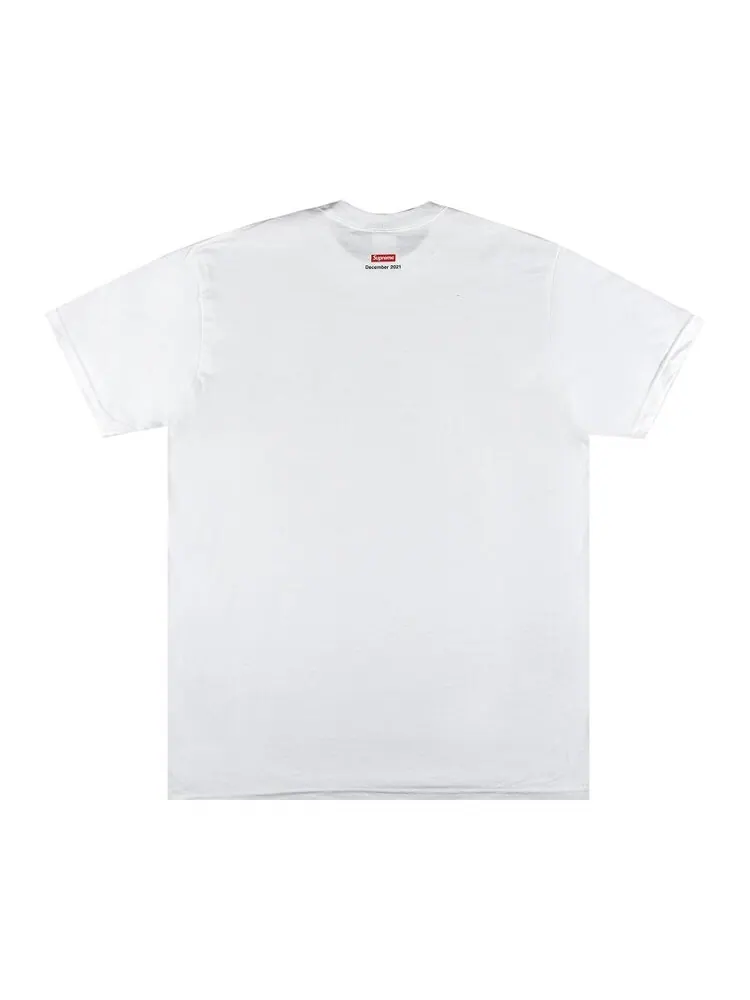 Футболка Supreme Spend It Tee 'White' — изображение 2 из 3, белый