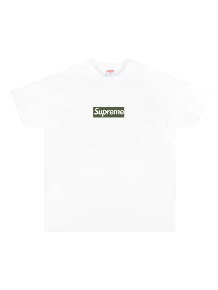 Футболка Supreme Berlin Box Logo Tee 'White' — изображение 1 из 1, белый