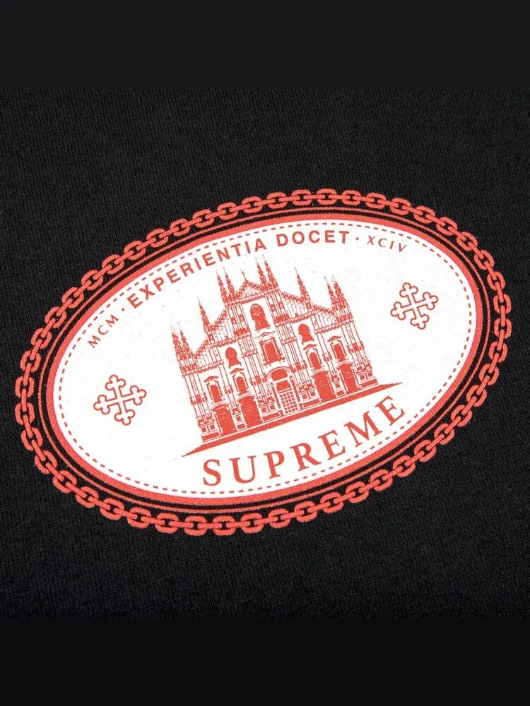 Футболка Supreme Experientia Tee 'Black' — изображение 2 из 2, черный