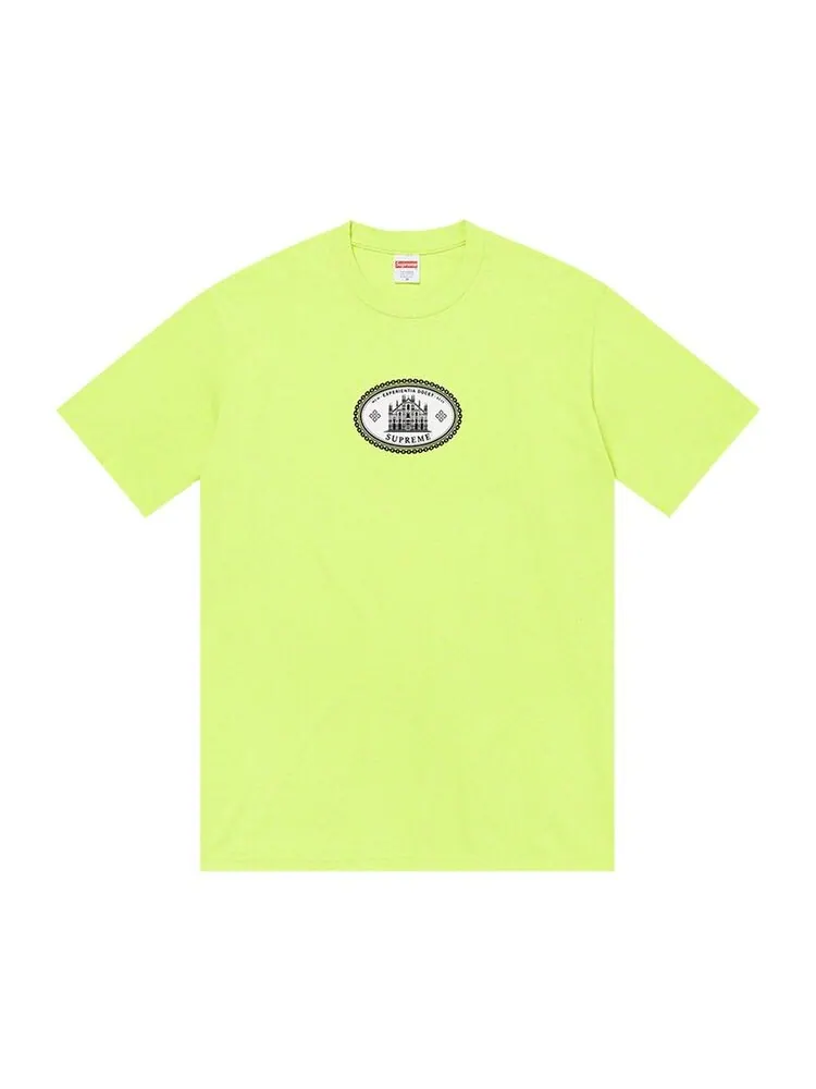 Футболка Supreme Experientia Tee Neon Green — изображение 1 из 1, неоновый зеленый