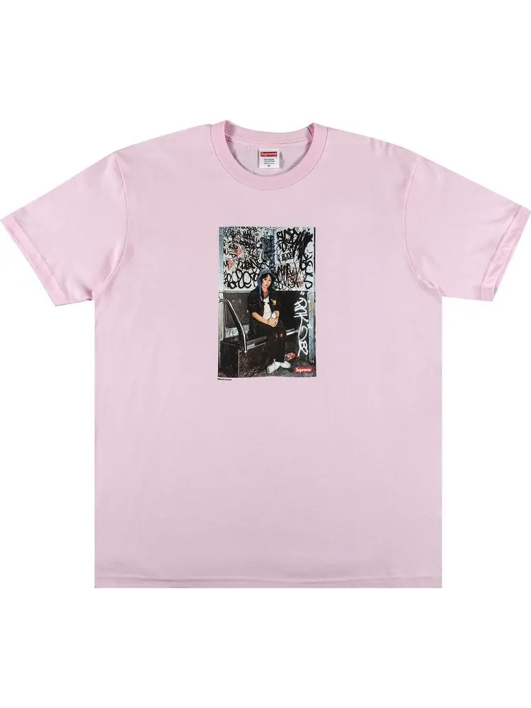 Футболка Supreme x Lady Pink Tee 'Light Pink' — изображение 1 из 2, розовый