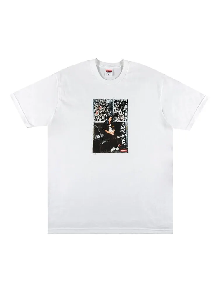 Футболка Supreme x Lady Pink Tee 'White' — изображение 1 из 2, белый