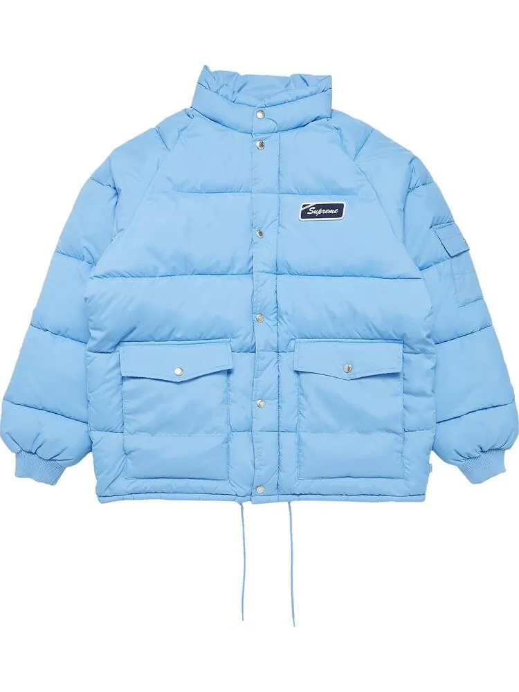 Куртка Supreme x Raymond Pettibon Mechanics Jacket 'Light Blue' — изображение 1 из 3, синий