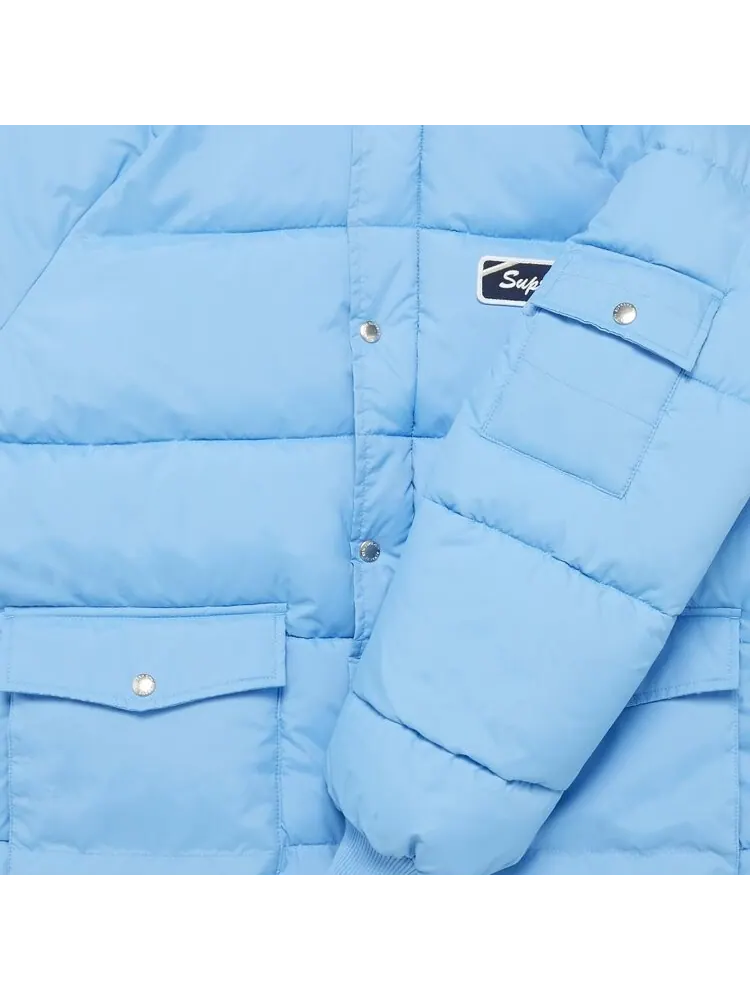 Куртка Supreme x Raymond Pettibon Mechanics Jacket 'Light Blue' — изображение 3 из 3, синий