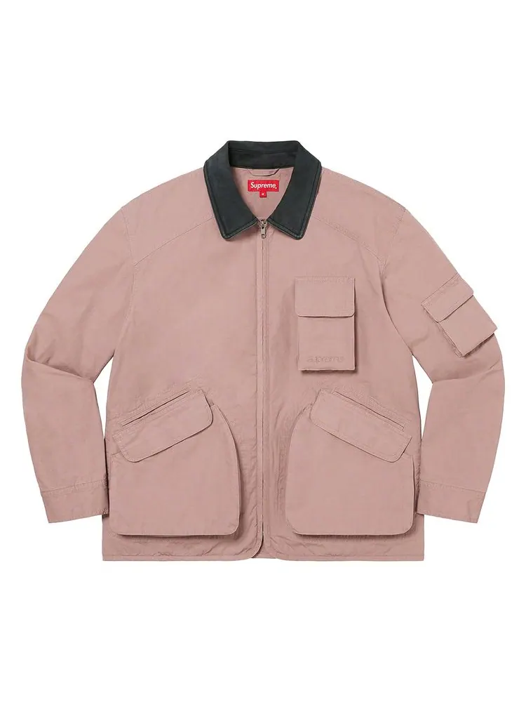Куртка Supreme Cotton Utility Jacket 'Dusty Lilac' — изображение 1 из 2, лайловый