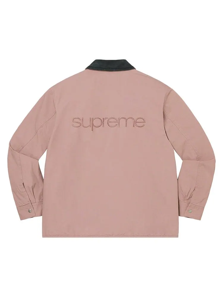 Куртка Supreme Cotton Utility Jacket 'Dusty Lilac' — изображение 2 из 2, лайловый