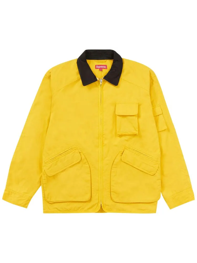 Куртка Supreme Cotton Utility Jacket 'Sulfur' — изображение 1 из 2, желтый