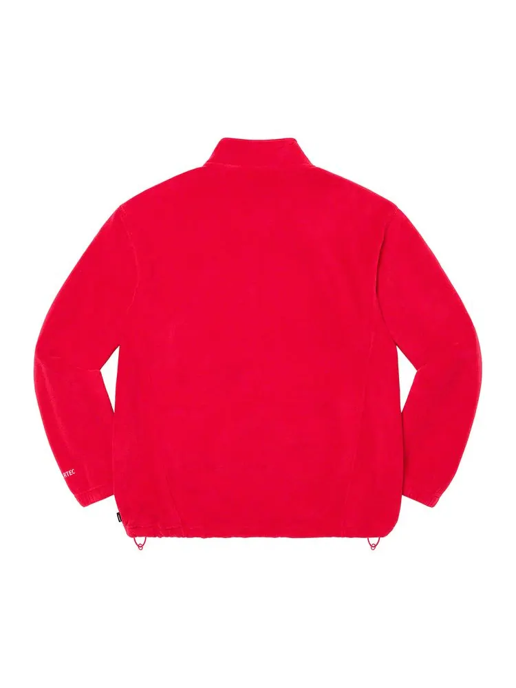 Куртка Supreme x Polartec Zip Jacket 'Red' — изображение 2 из 2, красный