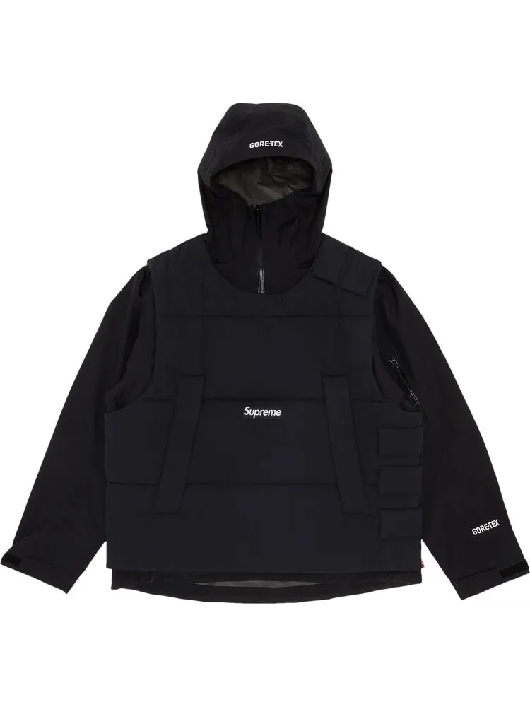 Жилет Supreme 2-In-1 GORE-TEX Shell + Windstopper Vest 'Black' — изображение 1 из 3, черный