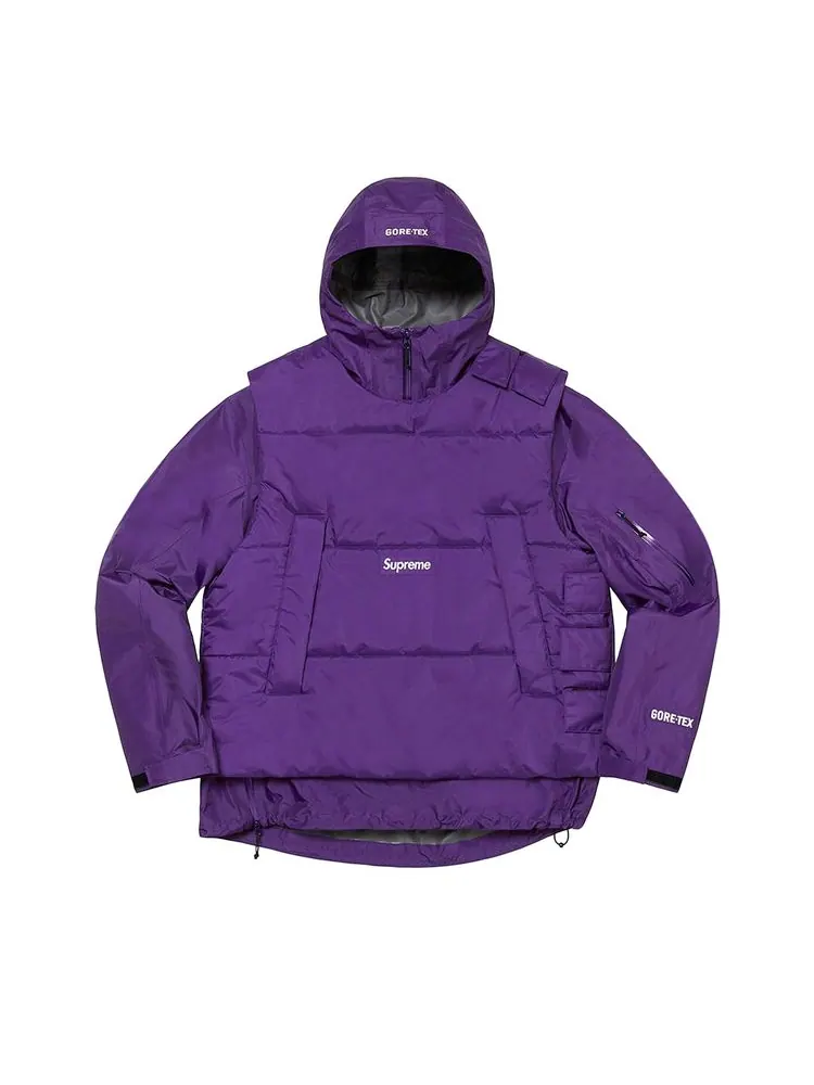 Утепленный жилет Supreme 2-In-1 GORE-TEX Shell + Windstopper Vest 'Purple' — изображение 1 из 2, фиолетовый