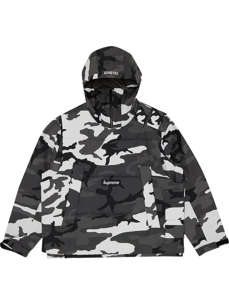 Жилет Supreme 2-In-1 GORE-TEX Shell + Windstopper Vest 'Snow Camo' — изображение 1 из 3, серый