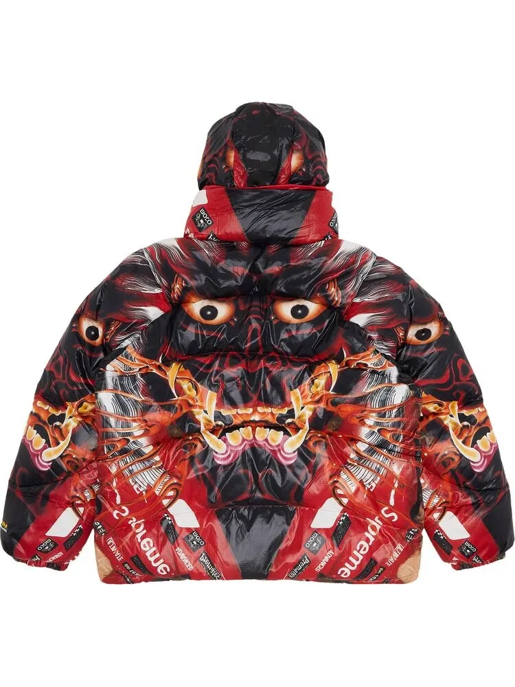Пуховик Supreme Featherweight Down Puffer — изображение 2 из 4, красный