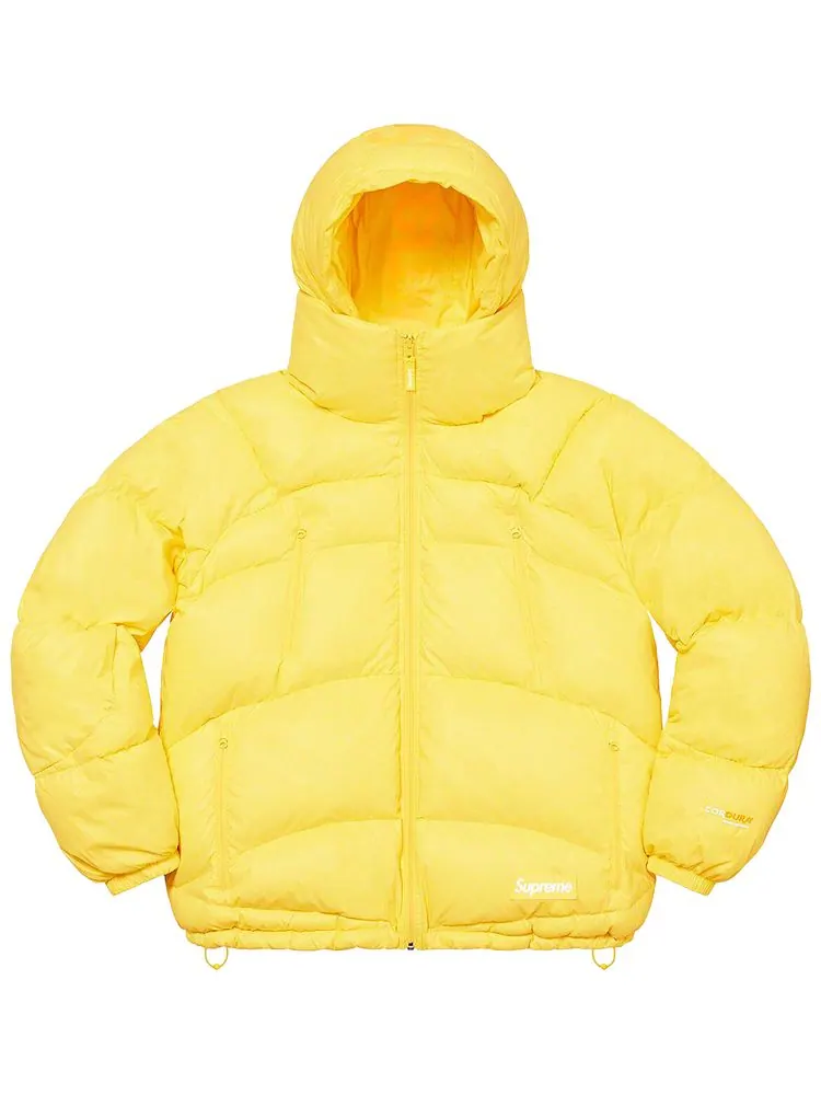 Куртка Supreme Reversible Featherweight Down Puffer Jacket 'Yellow' — изображение 1 из 3, желтый