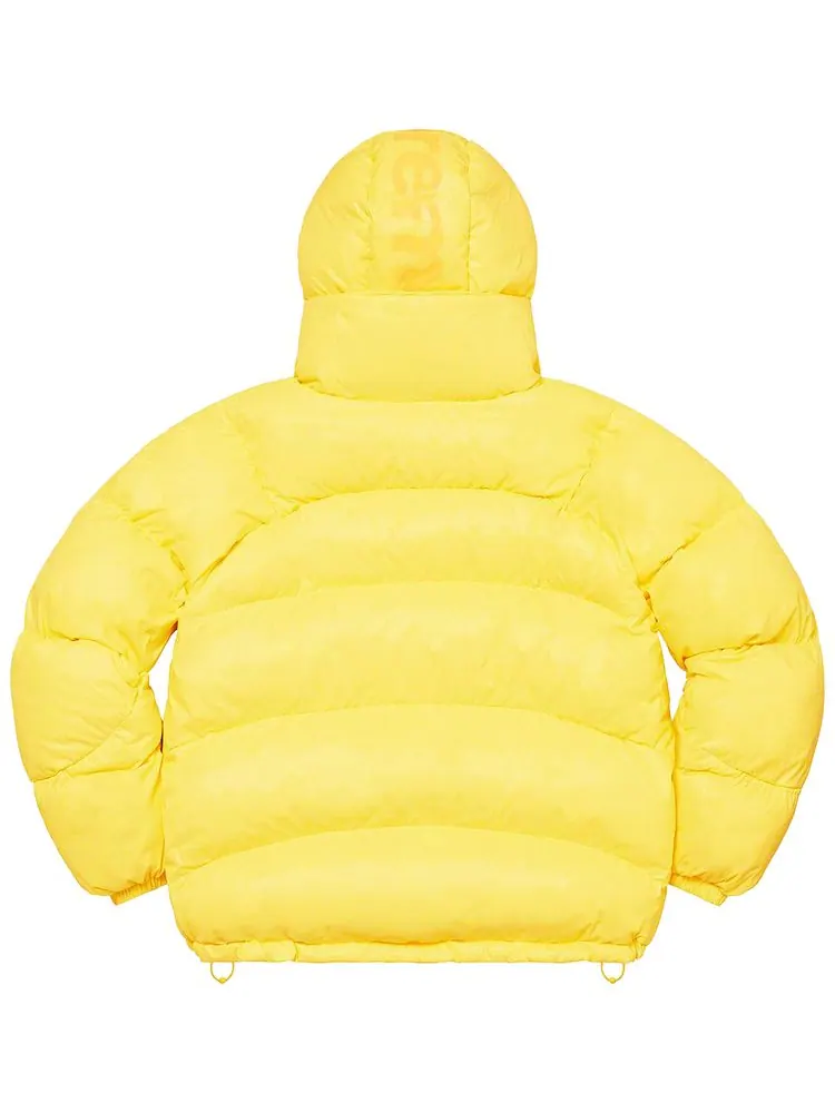 Куртка Supreme Reversible Featherweight Down Puffer Jacket 'Yellow' — изображение 2 из 3, желтый