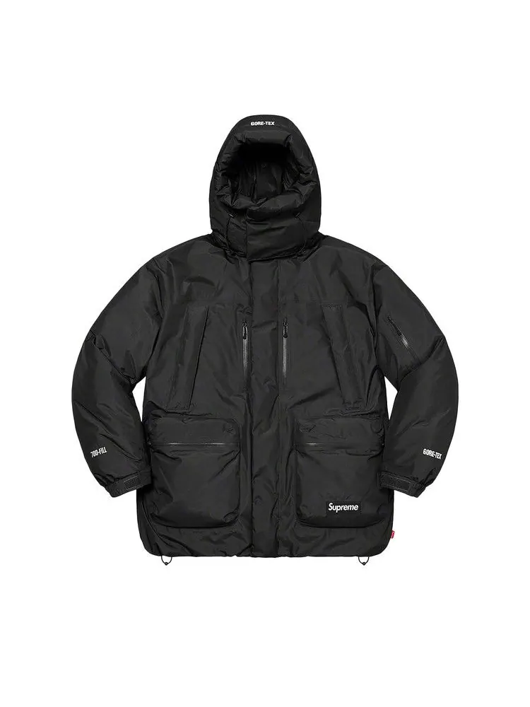 Парка Supreme GORE-TEX 700-Fill Down Parka 'Black' — изображение 1 из 2, черный