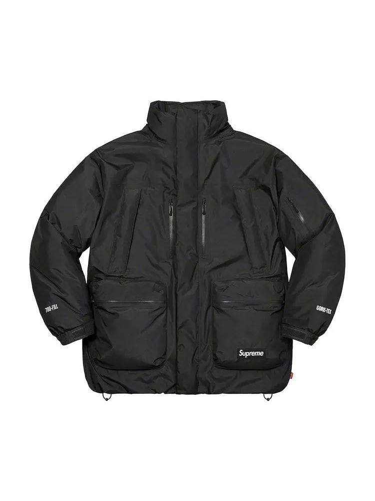 Парка Supreme GORE-TEX 700-Fill Down Parka 'Black' — изображение 2 из 2, черный