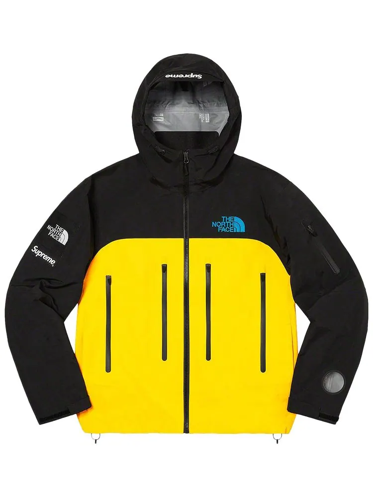 Куртка Supreme x The North Face Taped Seam Shell Jacket 'Yellow' — изображение 1 из 2, желтый