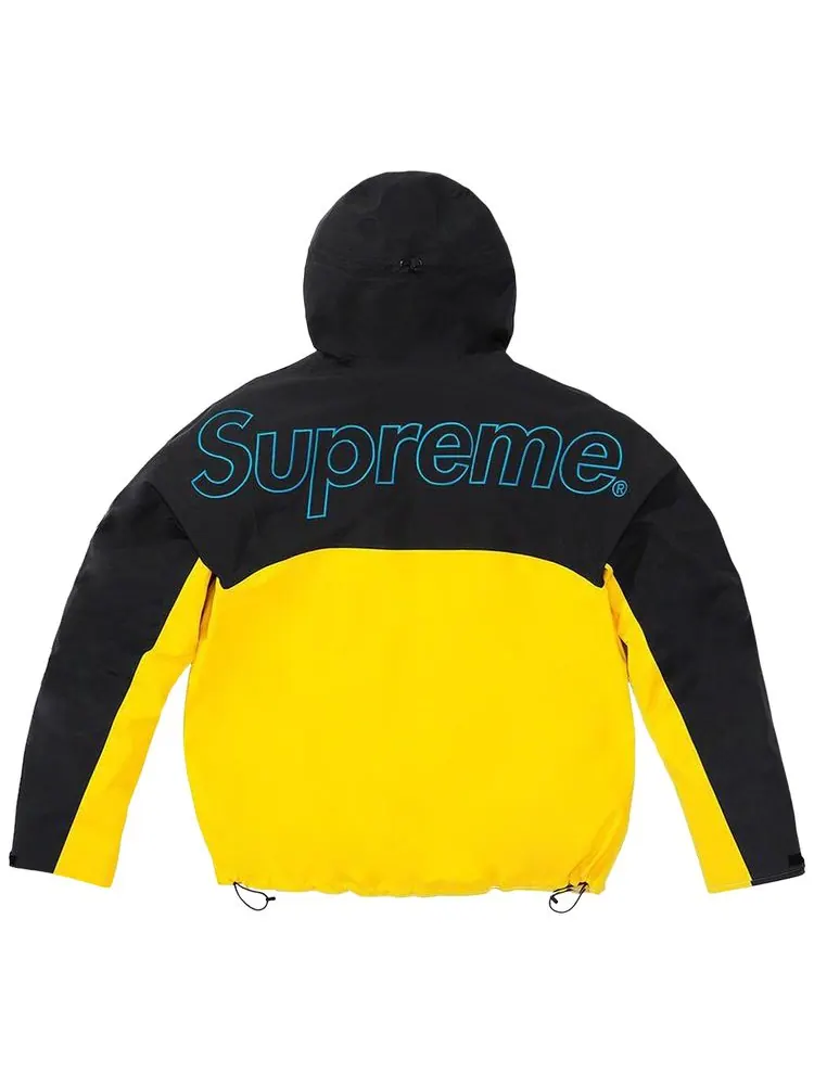 Куртка Supreme x The North Face Taped Seam Shell Jacket 'Yellow' — изображение 2 из 2, желтый