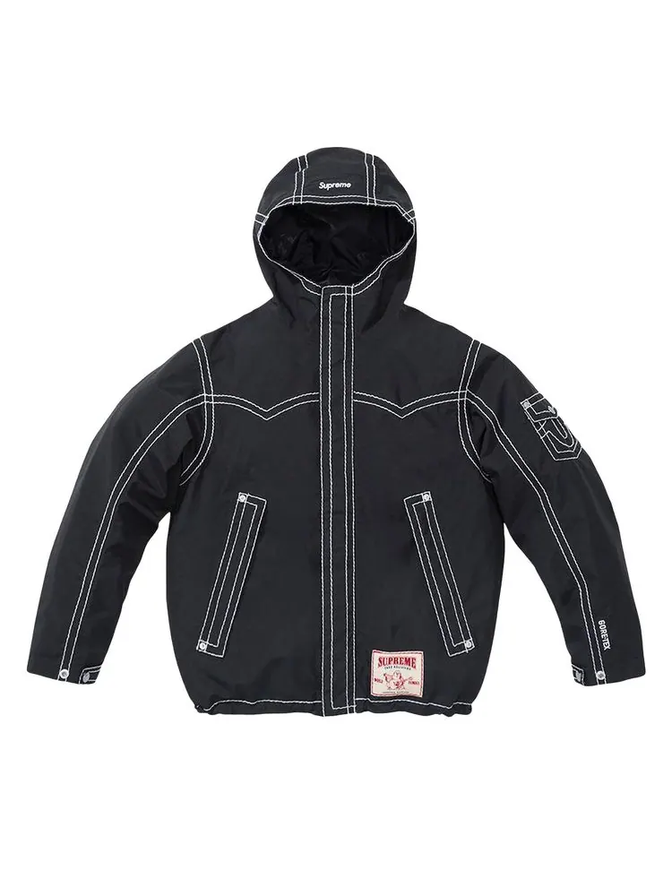 Куртка Supreme x True Religion GORE-TEX Shell Jacket 'Black' — изображение 1 из 2, черный