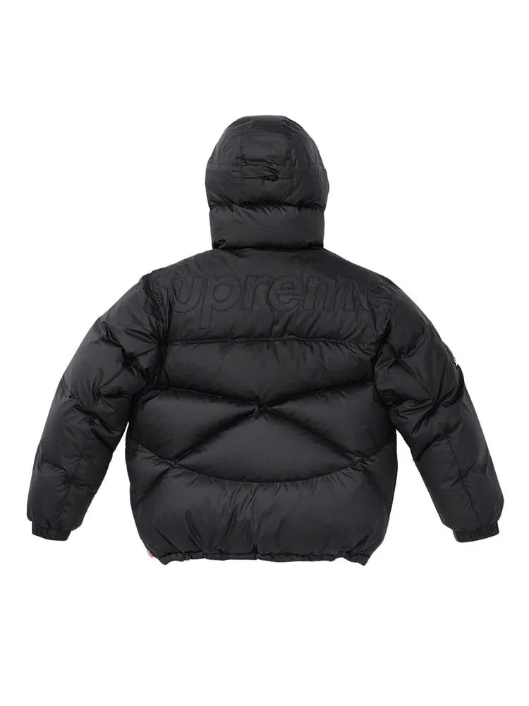 Пуловер Supreme x The North Face 800-Fill Half Zip Hooded Pullover Black — изображение 2 из 2, черный