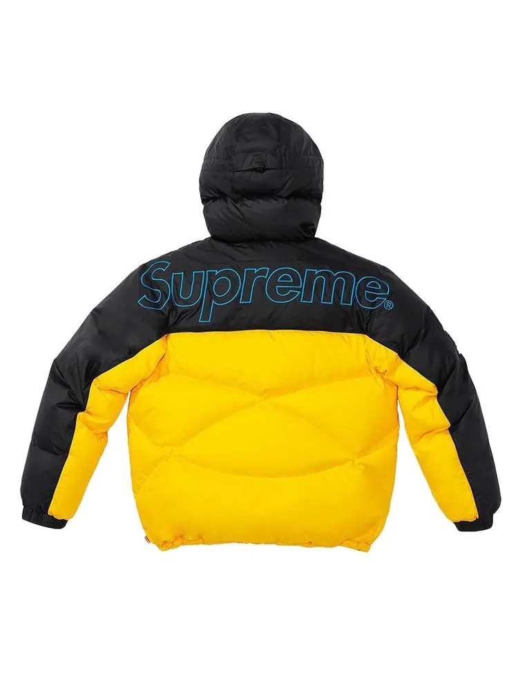 Пуловер Supreme x The North Face 800-Fill Half Zip Hooded Pullover 'Yellow' — изображение 2 из 2, желтый