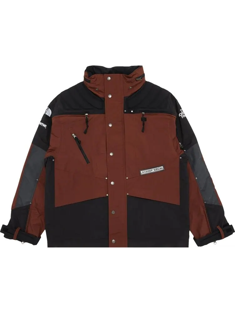 Куртка Supreme x The North Face Steep Tech Apogee Jacket 'Brown' — изображение 1 из 3, коричневый