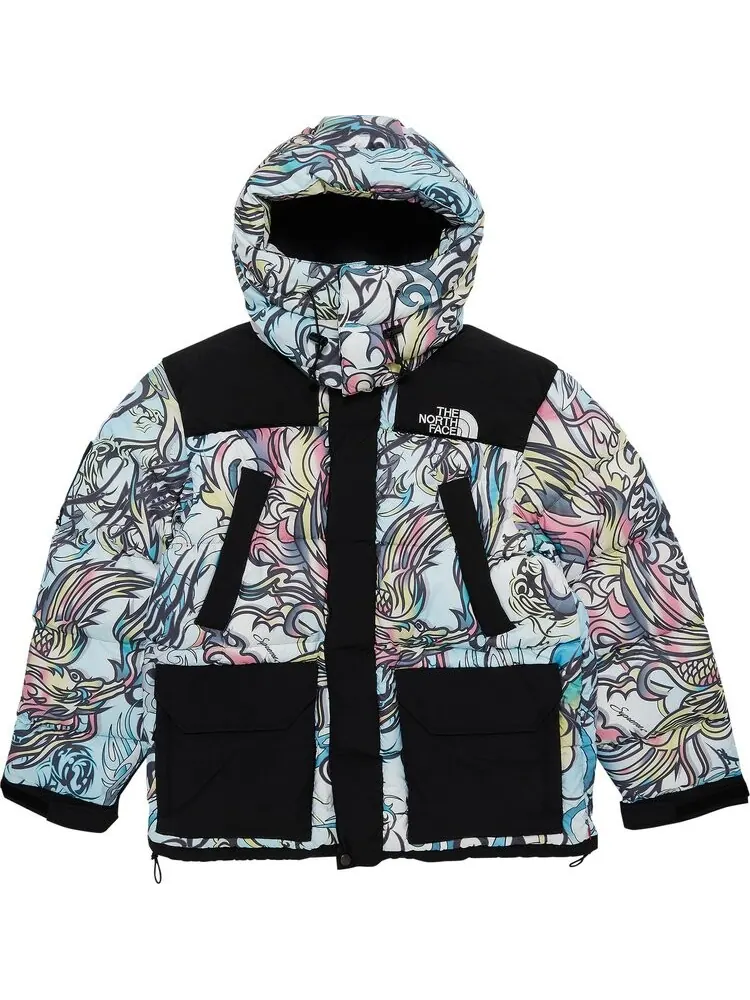 Парка Supreme x The North Face 700-Fill Down Parka 'Multicolor Dragon' — изображение 1 из 3, мульти