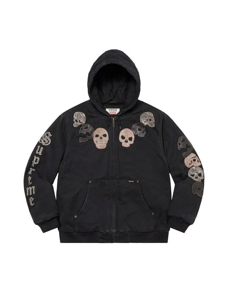 Куртка Supreme x The Great China Wall Hooded Work Jacket — изображение 1 из 2, черный