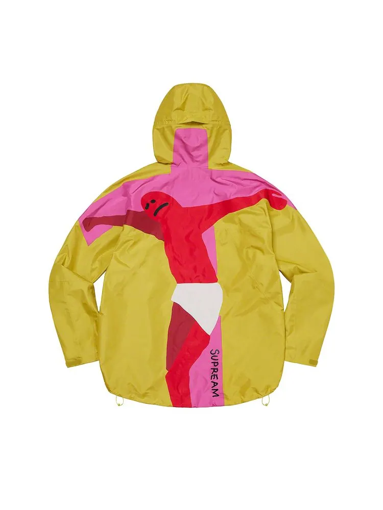 Куртка Supreme Gonz GORE-TEX Shell Jacket 'Yellow' — изображение 2 из 2, желтый