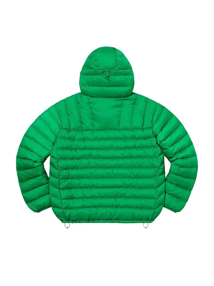 Пуловер Supreme Micro Down Half Zip Hooded Pullover 'Green' — изображение 2 из 3, зеленый