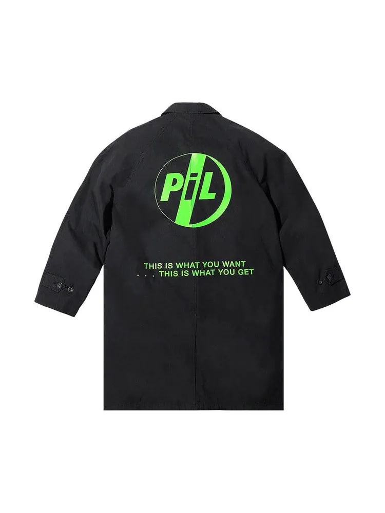 Пальто Supreme x PiL Trench Coat — изображение 2 из 2, черный