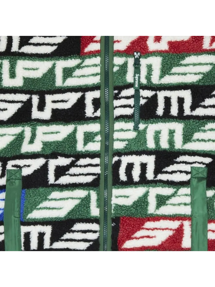 Куртка Supreme Geo Reversible WINDSTOPPER Fleece Jacket 'Multicolor' — изображение 4 из 4, мульти