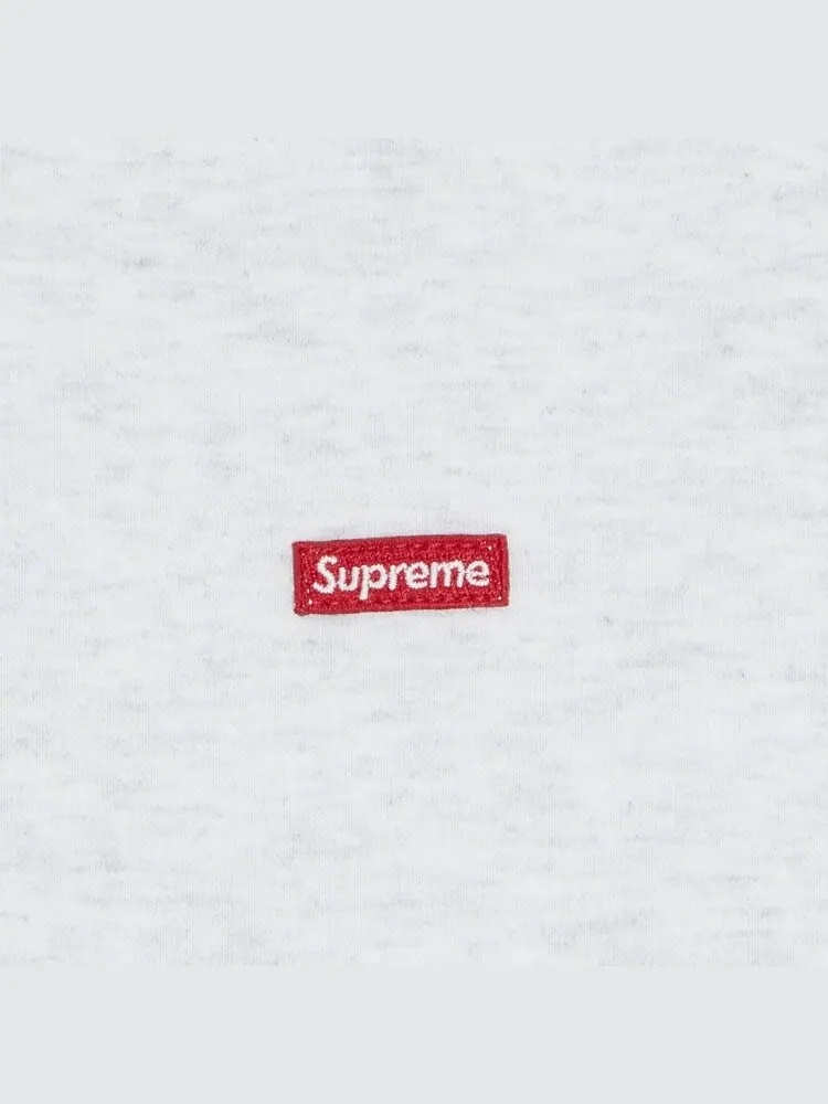 Футболка Supreme Small Box Tee 'Ash Grey' — изображение 3 из 3, серый