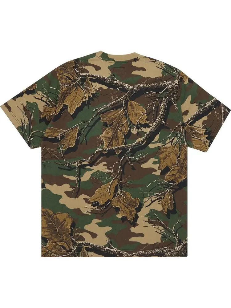 Футболка Supreme Small Box Tee 'Branch Woodland Camo' — изображение 2 из 3, мульти