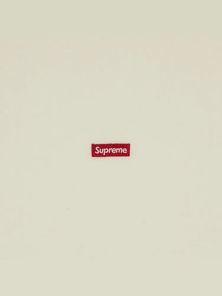 Лонгслив Supreme Small Box Long-Sleeve Tee 'Natural' — изображение 3 из 3, бежевый
