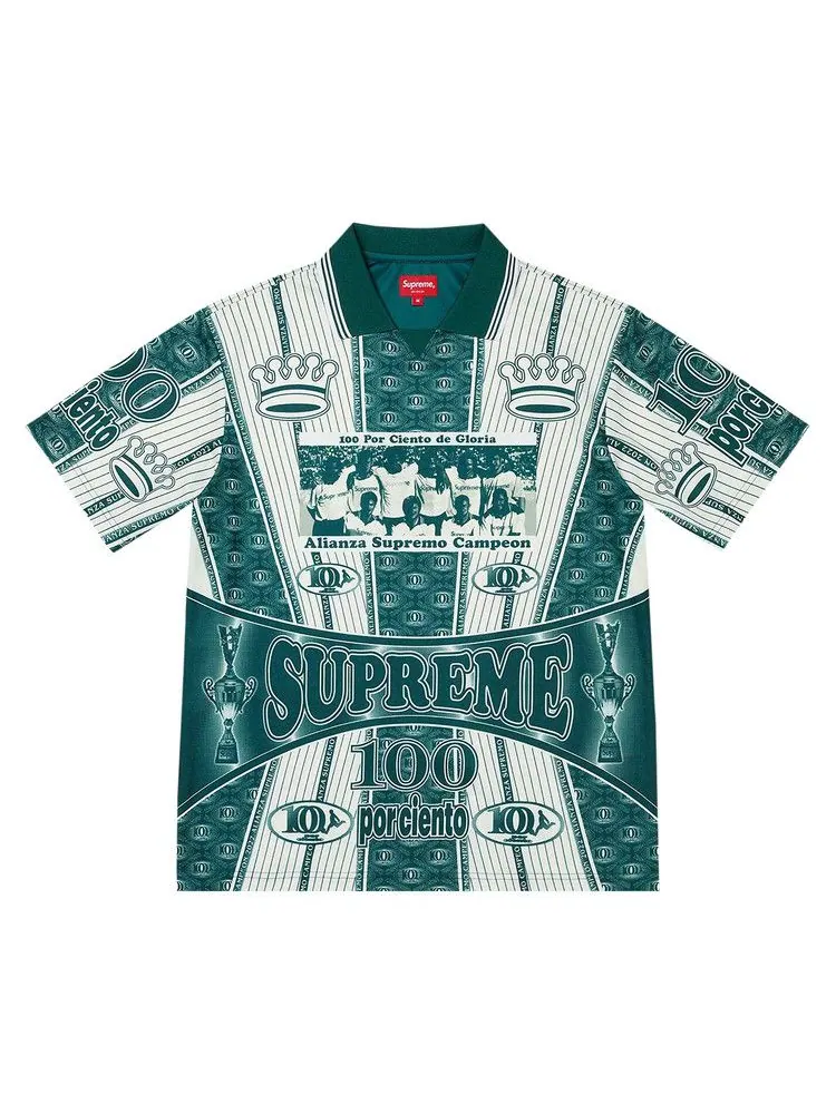 Джерси Supreme Por Ciento Soccer Jersey — изображение 1 из 2, зеленый