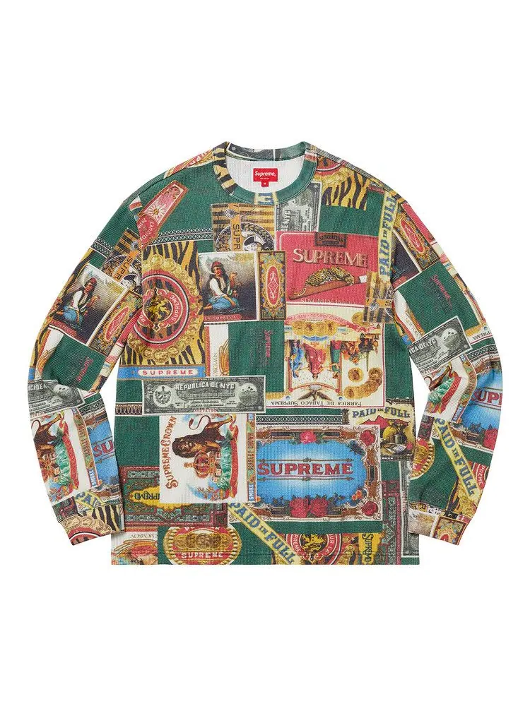 Лонгслив Supreme Republica Thermal 'Green' — изображение 1 из 2, зеленый