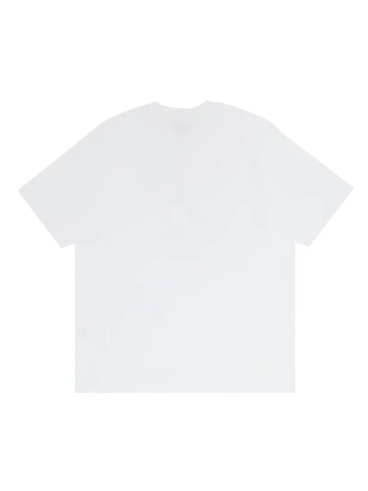 Футболка Supreme Mary Rhinestone Short-Sleeve Top 'White' — изображение 2 из 3, белый