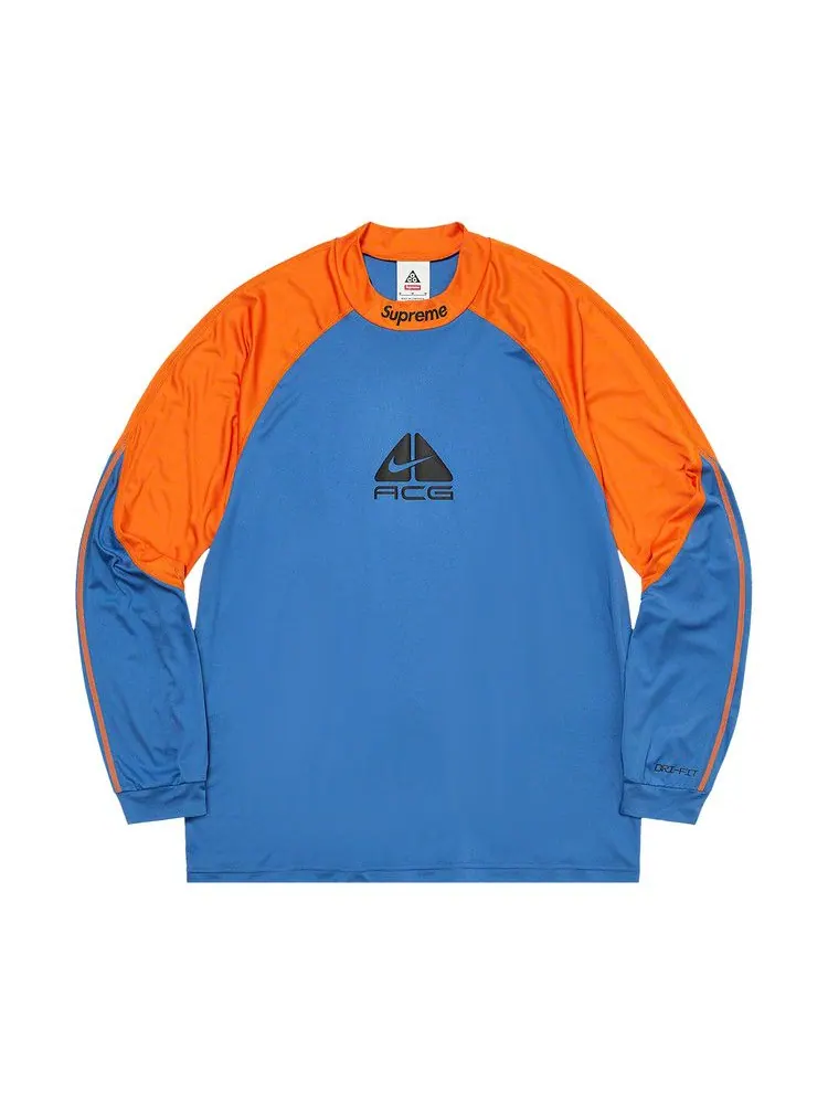 Джерси Supreme x Nike ACG Jersey 'Dusty Blue' — изображение 1 из 1, синий
