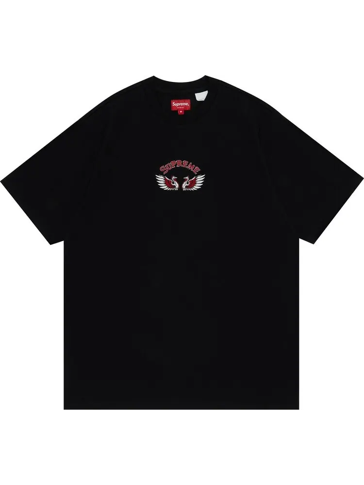 Футболка Supreme Phoenix Short-Sleeve Top 'Black' — изображение 1 из 3, черный