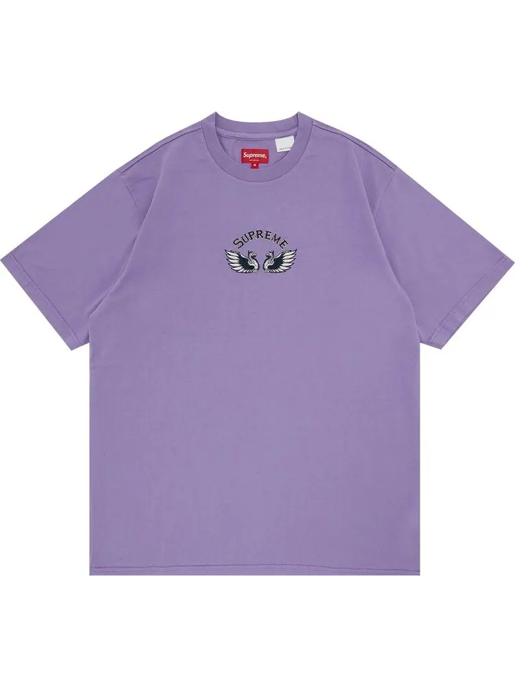 Футболка Supreme Phoenix Short-Sleeve Top 'Lilac' — изображение 1 из 3, фиолетовый