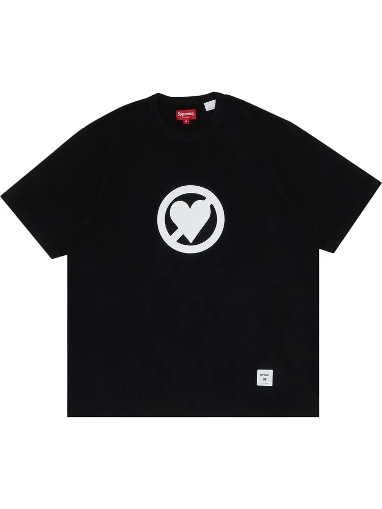 Футболка Supreme No Love Short-Sleeve Top 'Black' — изображение 1 из 3, черный