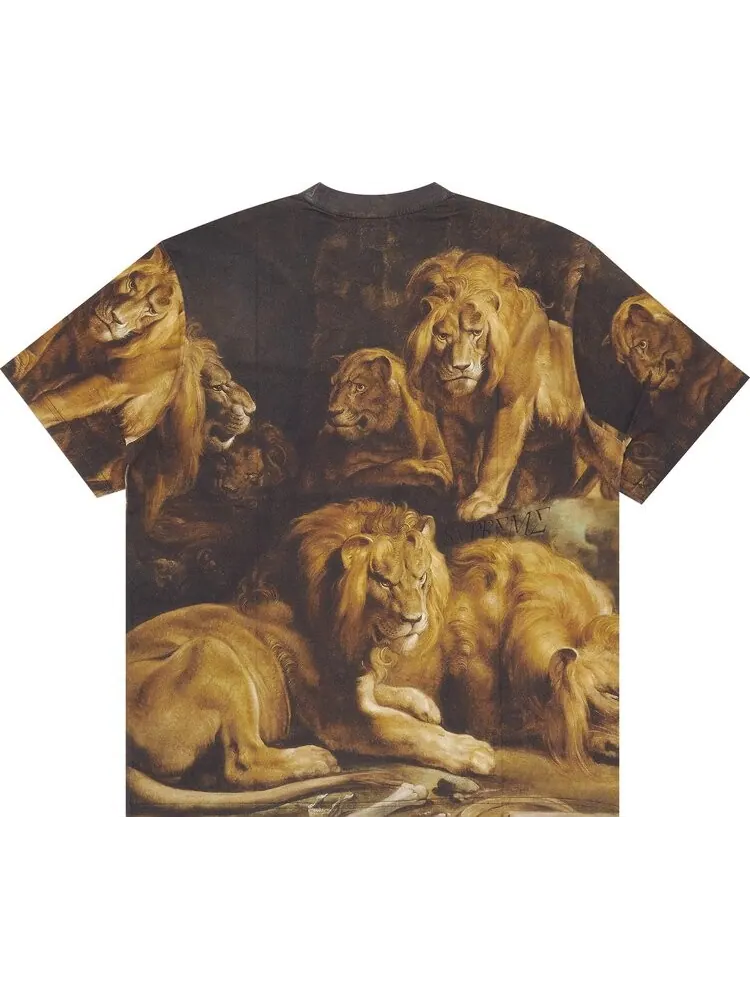 Футболка Supreme Lion's Den Short-Sleeve Top 'Multicolor' — изображение 2 из 3, мульти
