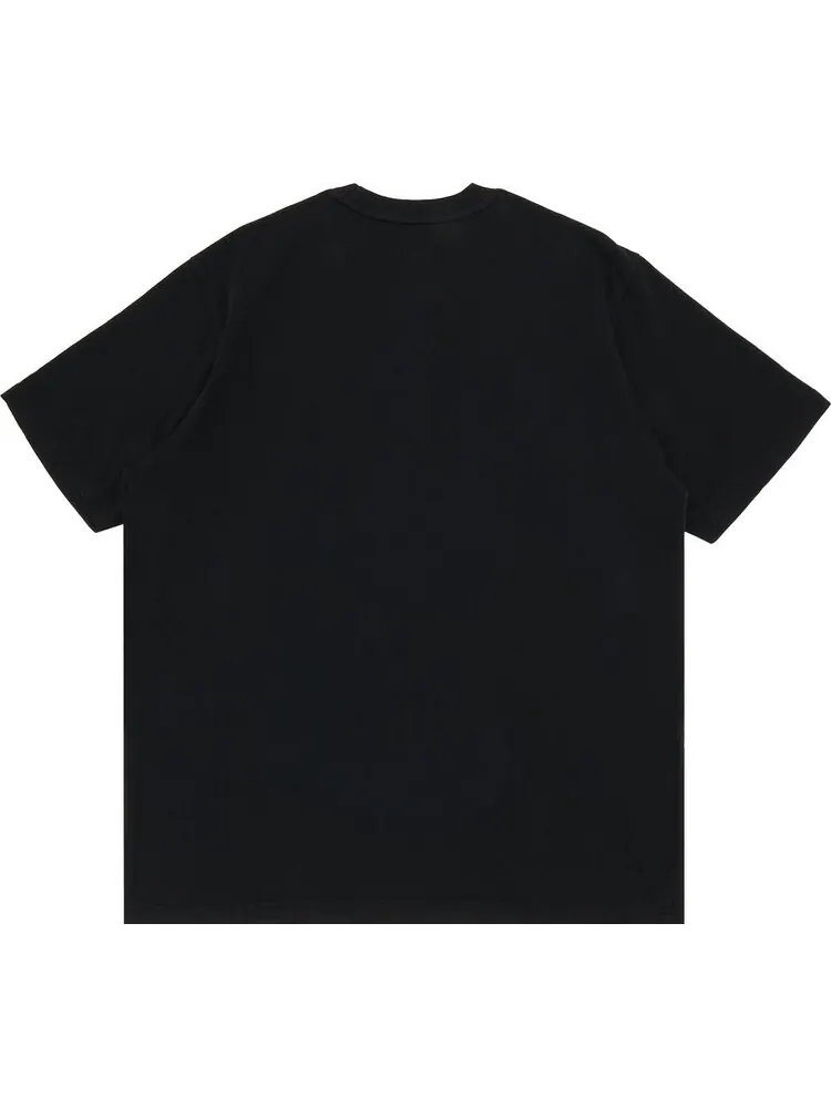 Футболка Supreme Washed Capital Short-Sleeve Top 'Black' — изображение 2 из 3, черный