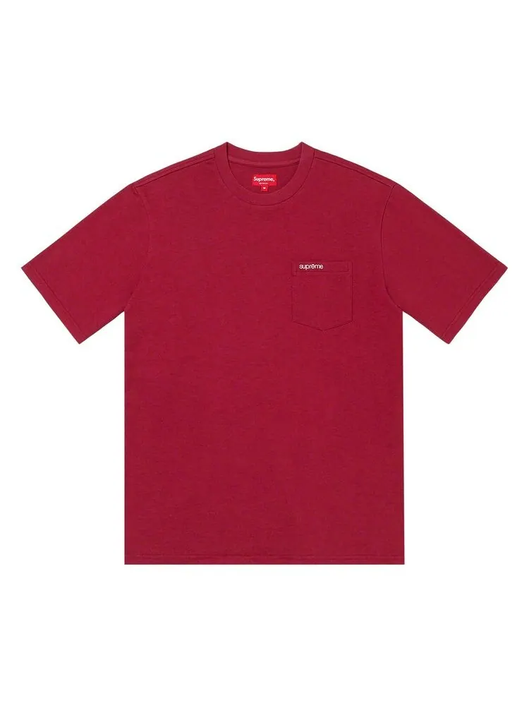 Футболка Supreme Short-Sleeve Pocket Tee Cardinal — изображение 1 из 1, красный