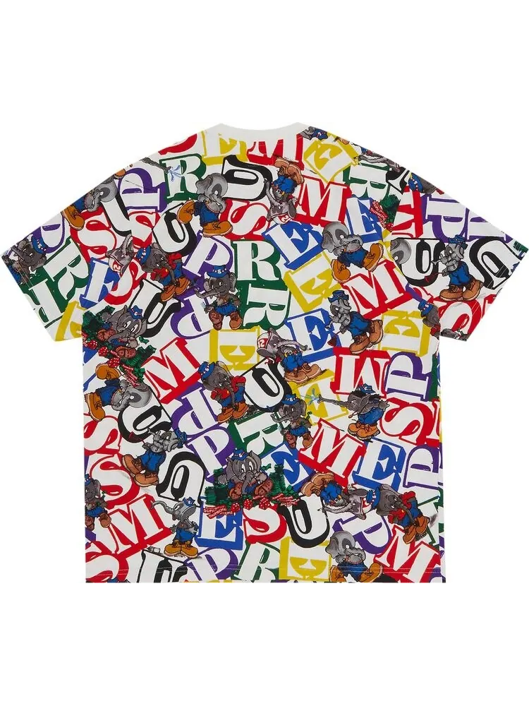 Футболка Supreme Elephant Short-Sleeve Top 'Multicolor' — изображение 2 из 3, мульти