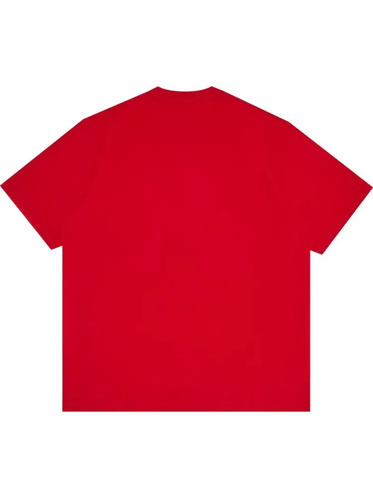 Футболка Supreme Shadow Script Short-Sleeve Top 'Red' — изображение 2 из 3, красный