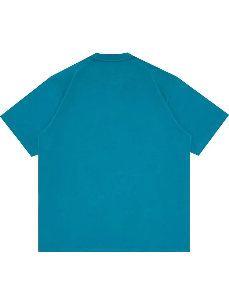 Футболка Supreme Shadow Script Short-Sleeve Top 'Teal' — изображение 2 из 3, бирюзовый