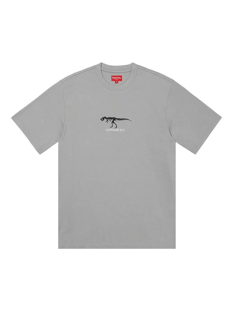 Топ Supreme B.C. Short-Sleeve Top Grey — изображение 1 из 1, серый