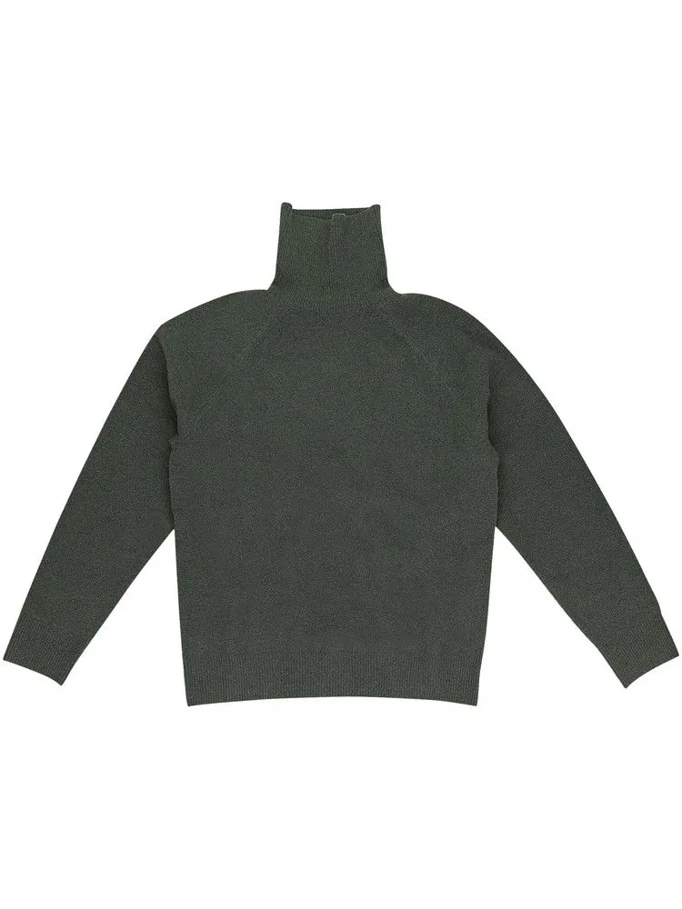 Свитер Aimé Leon Dore Boiled Wool Turtleneck Sweater, Deep Depths — изображение 1 из 1, зеленый